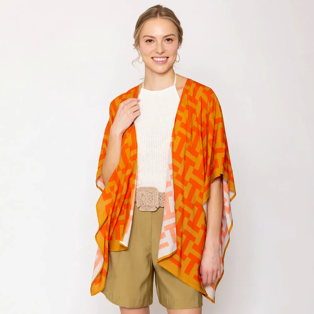 ORANGE RUANA ( 510124 ORANGE ) sold by Oh My Jewelry