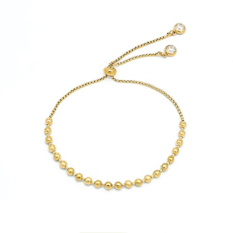 GOLD STAINLESS STEEL BRACELET ( 80009 GD ) sold by Oh My Jewelry