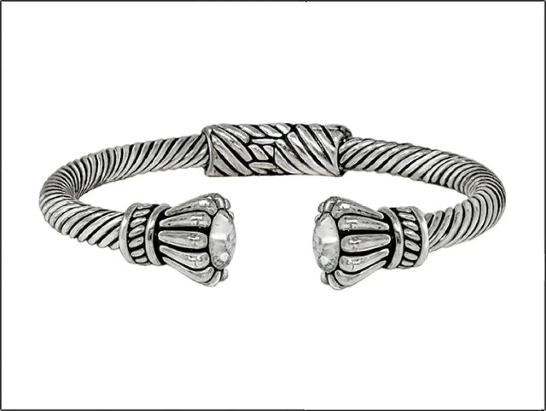 HINGE CUFF BANGLE ( 03294 AS ) sold by Oh My Jewelry