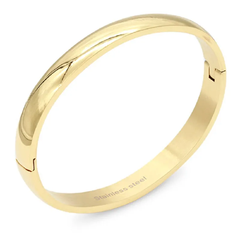 GOLD BANGLE ( 604 GD ) sold by Oh My Jewelry