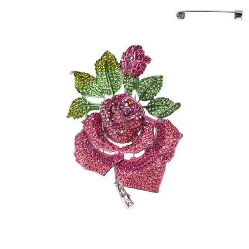 SILVER FUCHSIA FLOWER BROOCH ( 12032 RFU ) sold by Oh My Jewelry