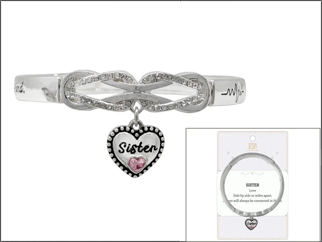 SISTER CHARM BRACELET ( 03039 AS ) sold by Oh My Jewelry