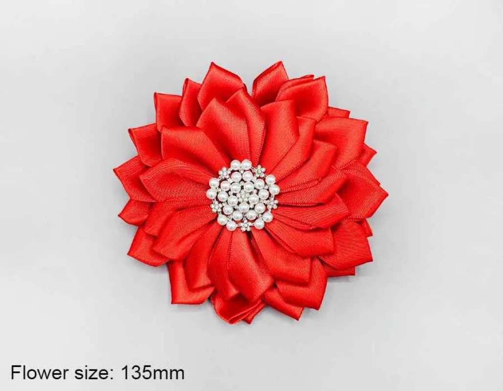 RED FLOWER BROOCH ( 1500 RD ) sold by Oh My Jewelry