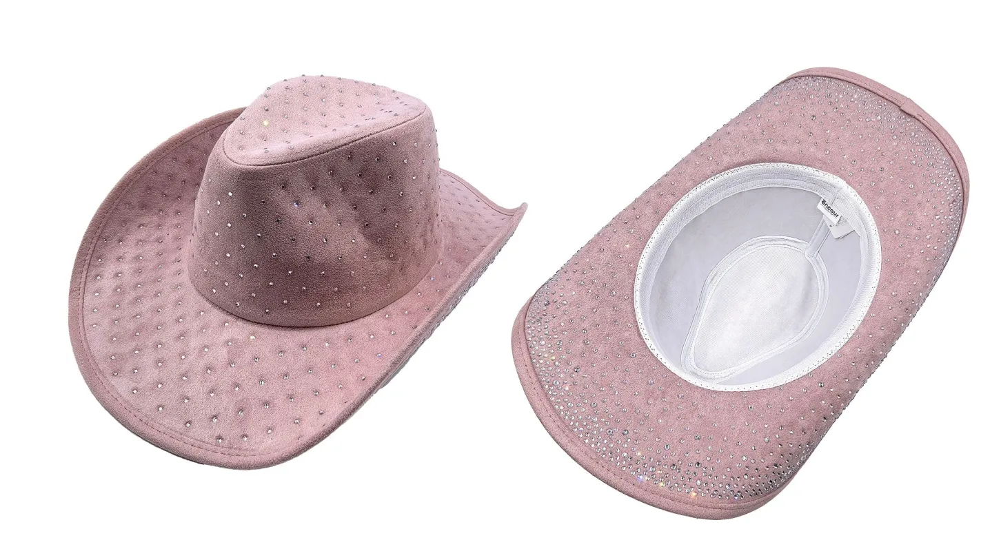 PINK COWBOY HAT STONES ( 0810 PK ) sold by Oh My Jewelry