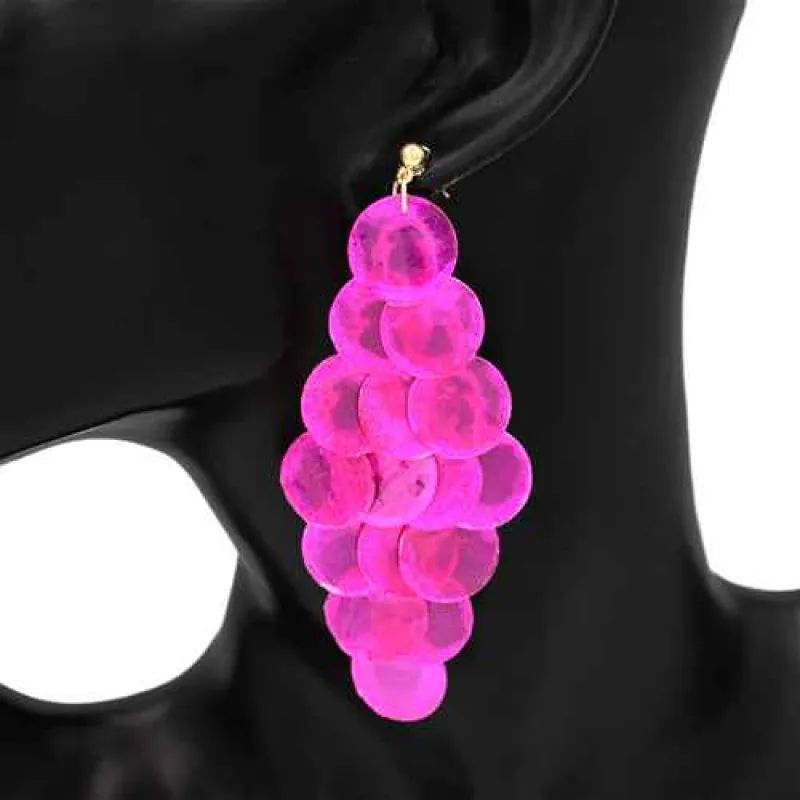 CHANDELIER EARRINGS DISC ( 2850 PK ) sold by Oh My Jewelry