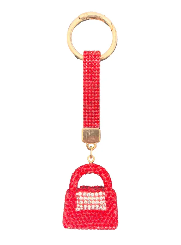 BAG CHARM KEYCHAIN ( 0379 RD ) made by Oh My Jewelry