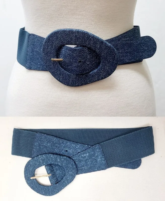 BLUE STRETCH BELT ( 50154 GR ) sold by Oh My Jewelry