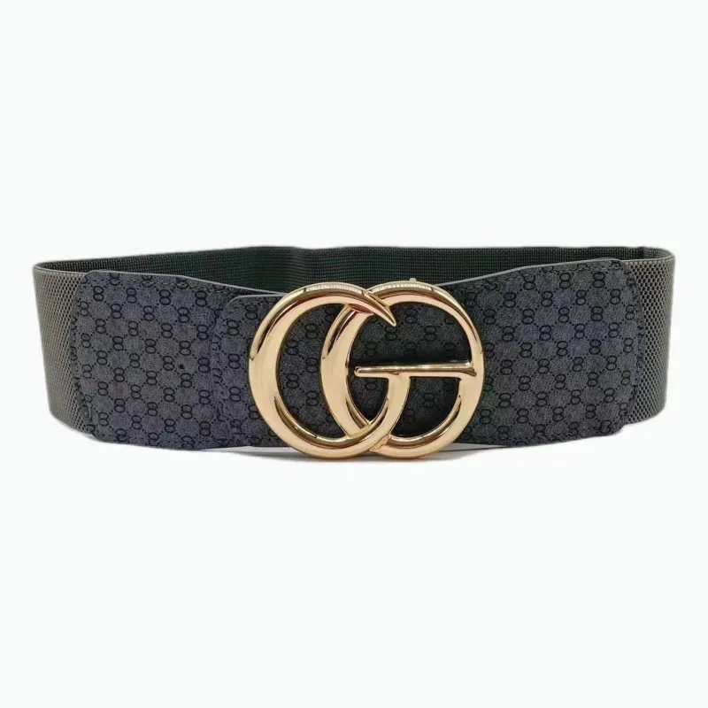 BLACK STRETCH BELT ( 0259GOBK ) sold by Oh My Jewelry
