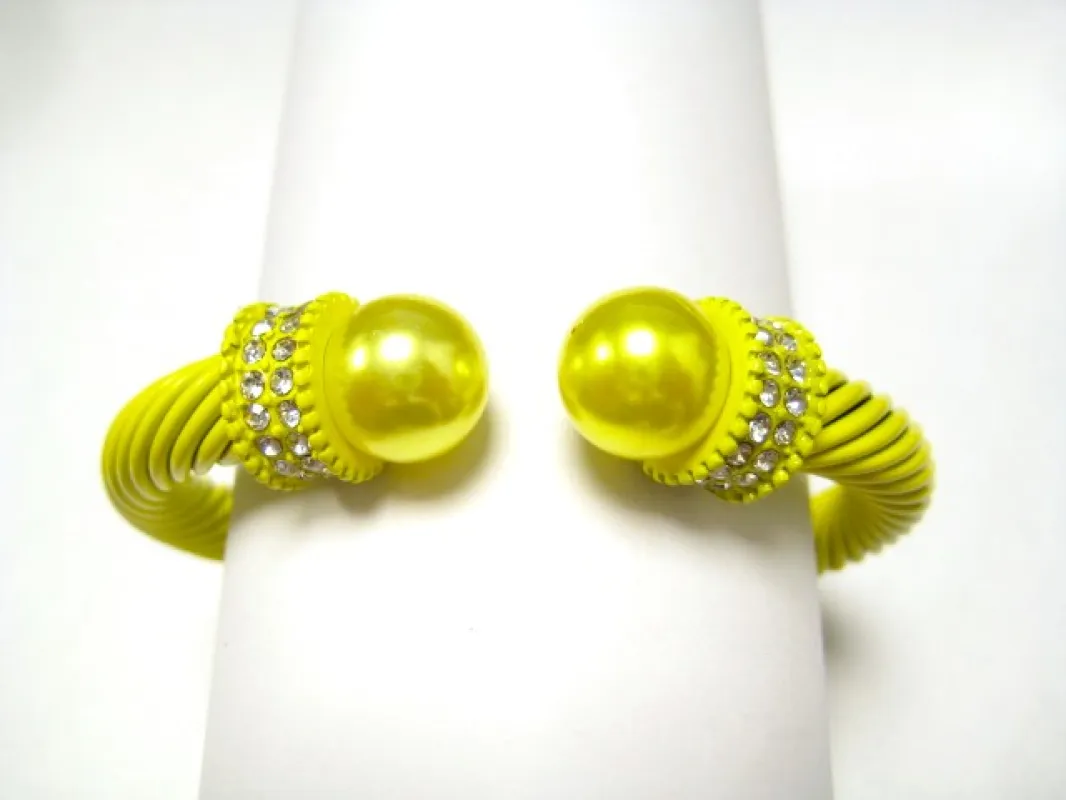 CUFF BANGLE CLEAR STONES ( 855 XYL ) sold by Oh My Jewelry