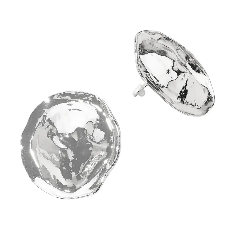 SILVER CLIP EARRINGS ( 23445 LFS ) sold by Oh My Jewelry