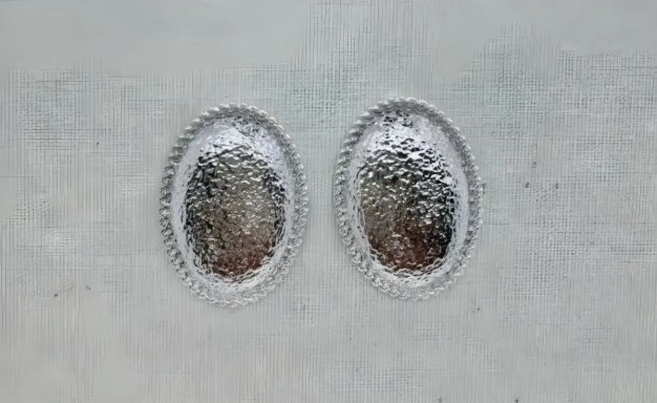 SILVER CLIP EARRINGS ( 23423 LFS ) sold by Oh My Jewelry