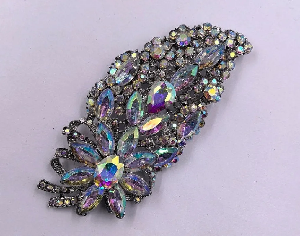 SILVER AB BROOCH ( 0052 3X ) sold by Oh My Jewelry