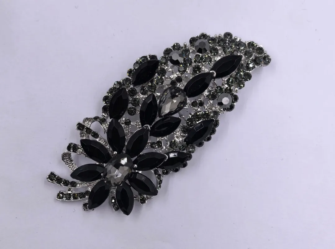 BLACK BROOCH ( 0052 3J ) sold by Oh My Jewelry