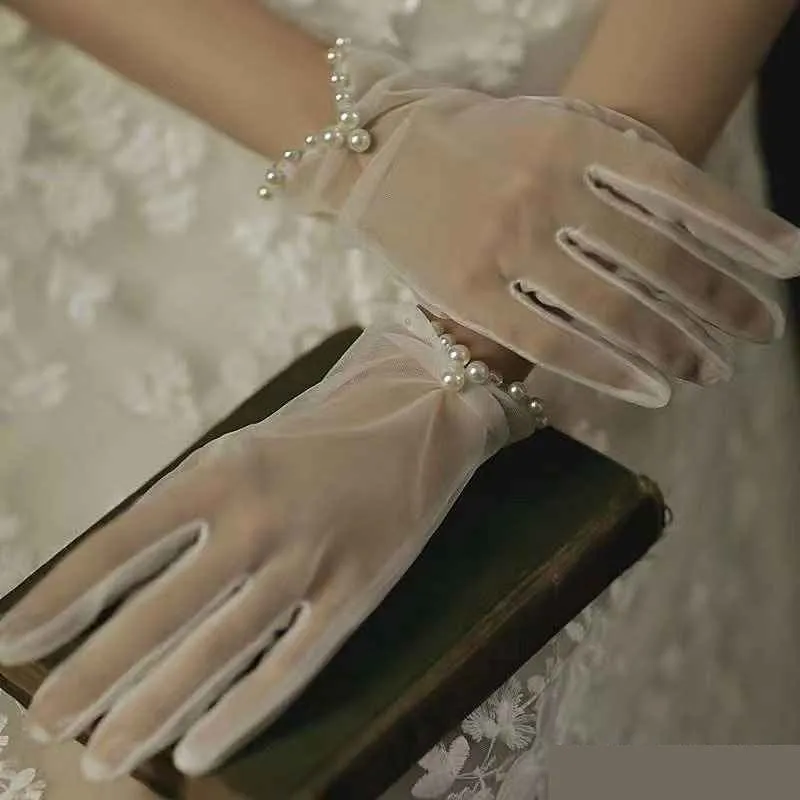 FASHION WEDDING GLOVE ( 1300 WH ) sold by Oh My Jewelry