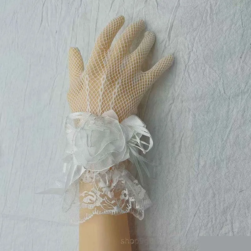FASHION WEDDING GLOVE ( 1299 WH ) sold by Oh My Jewelry