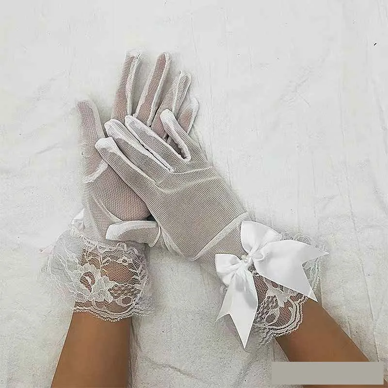 FASHION WEDDING GLOVE ( 1297 WH ) sold by Oh My Jewelry