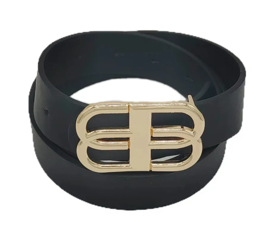 BLACK GOLD BELT ( 0272 GDBK ) sold by Oh My Jewelry