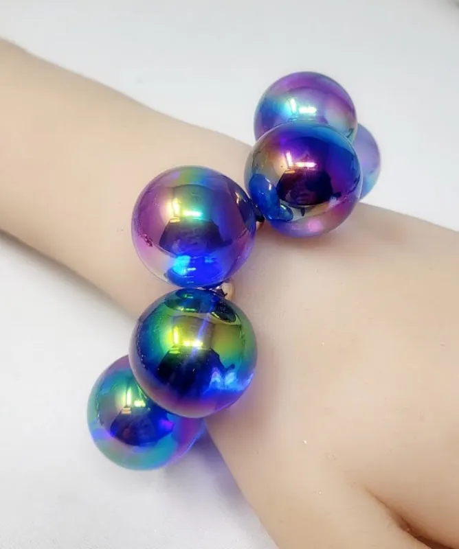 CHUNKY BALL STRETCH BRACELET ( 20060 GRB ) sold by Oh My Jewelry