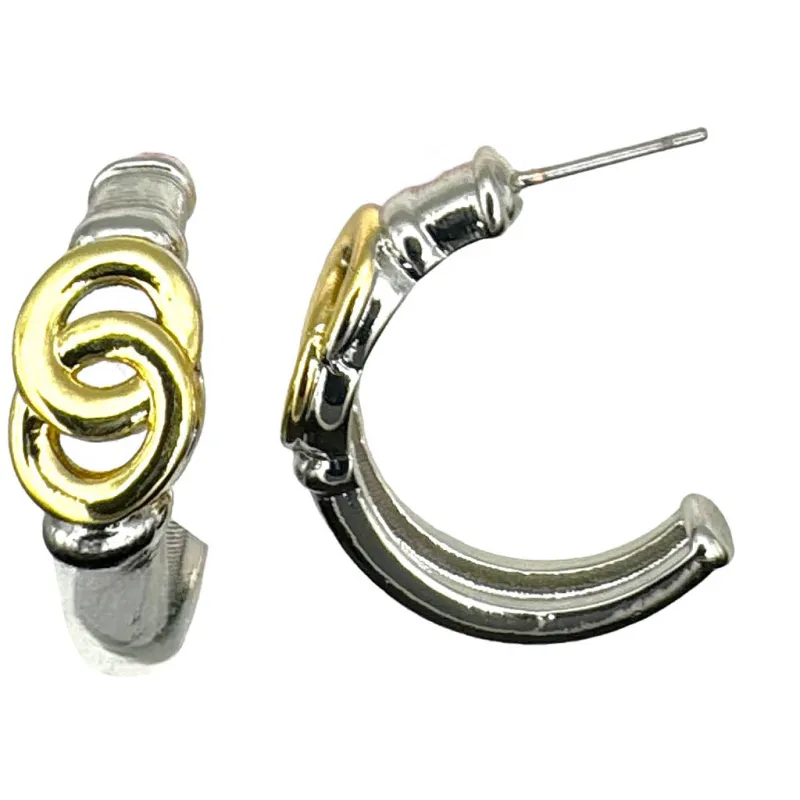 14K GOLD PLATED EARRINGS ( 9786 E ) made by Oh My Jewelry