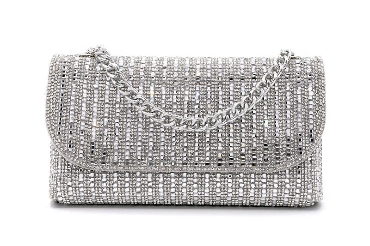 SILVER PURSE ( 4459 SILVER ) sold by Oh My Jewelry