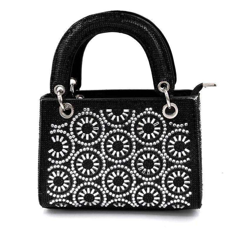 BLACK PURSE ( 5104 BK ) sold by Oh My Jewelry