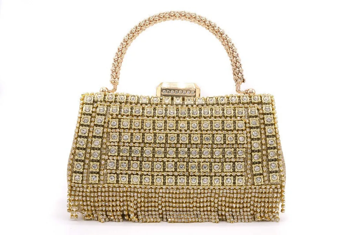 GOLD PURSE ( 5104 GD ) sold by Oh My Jewelry