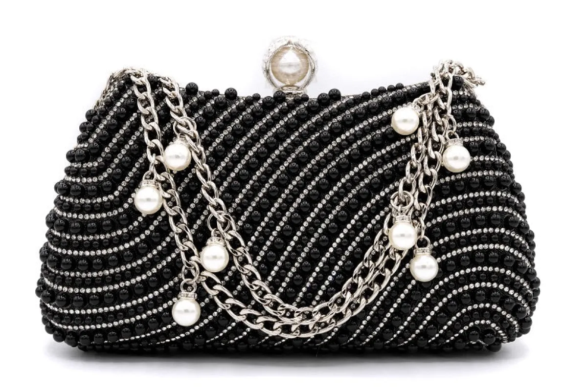 BLACK PURSE ( 5103 BK ) sold by Oh My Jewelry