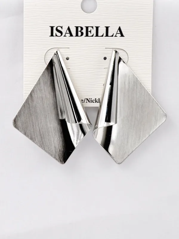 SILVER EARRINGS ( 251111 S ) sold by Oh My Jewelry