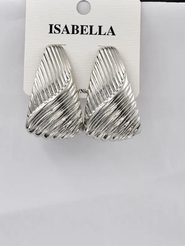 SILVER EARRINGS ( 251471 S ) sold by Oh My Jewelry