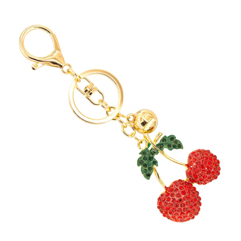 GOLD CHERRY KEYCHAIN ( 31859 LSIMG ) sold by Oh My Jewelry