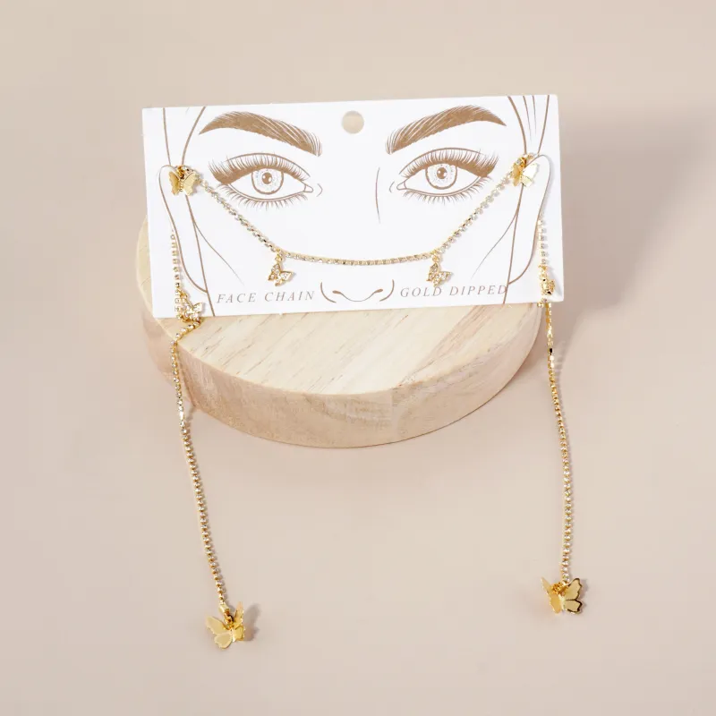 FACE CHAIN ( 8107 GCR ) made by Oh My Jewelry