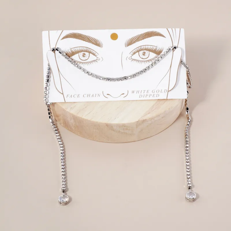 FACE CHAIN ( 8106 RCR ) sold by Oh My Jewelry