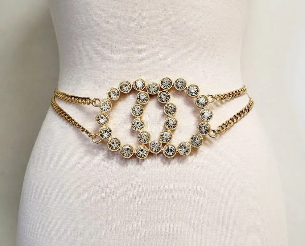 GOLD CHAIN LAYER BELT ( 30064 G ) sold by Oh My Jewelry