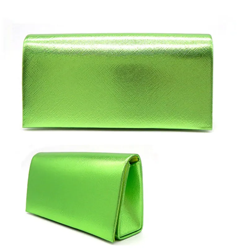 METALLIC CLUTCH BAG ( 6173 GRN ) sold by Oh My Jewelry