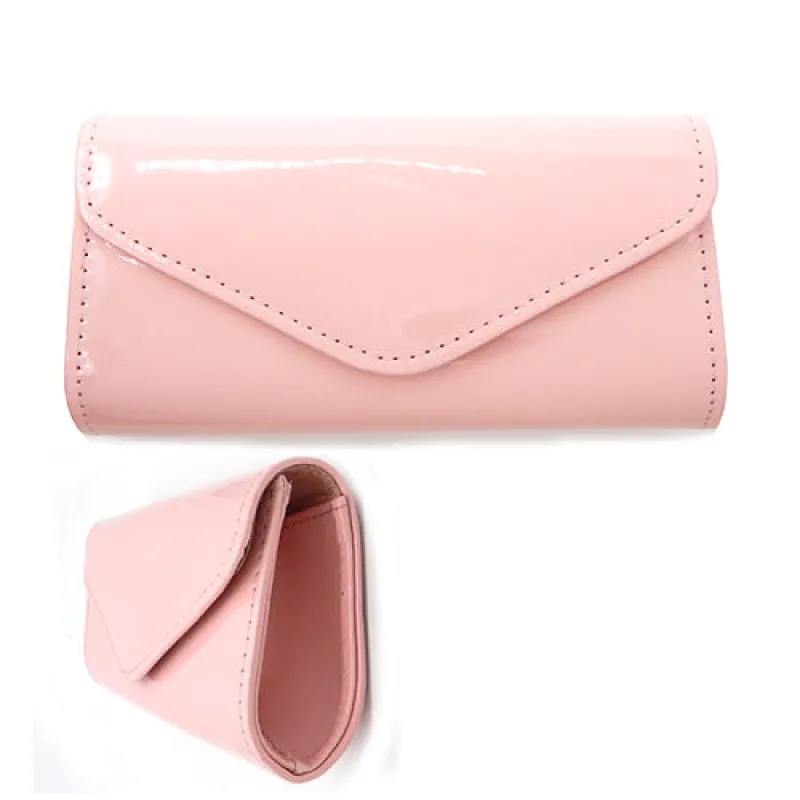 POLISHED ENAMEL CLUTCH ( 6189 PNK ) sold by Oh My Jewelry
