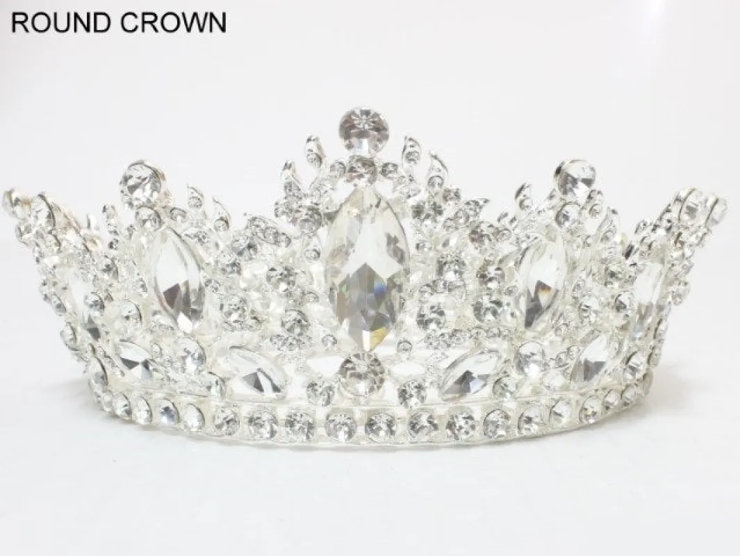 Silver Clear Crown ( 1747 SCRY ) sold by Oh My Jewelry