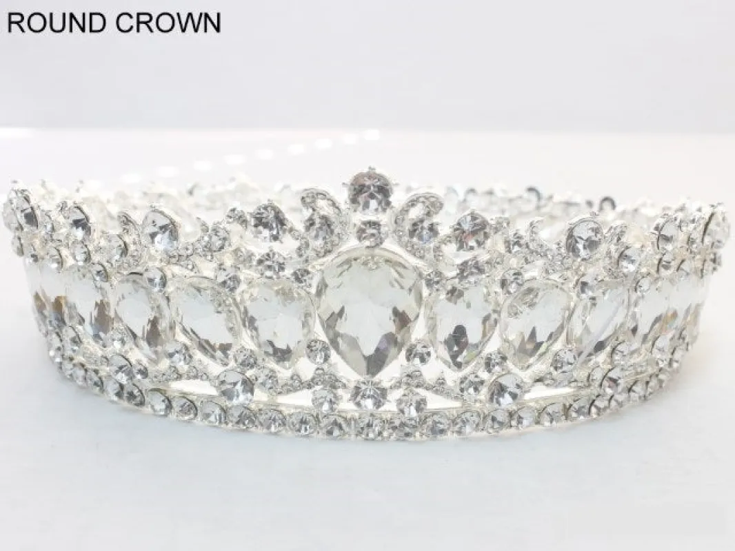 Silver Clear Crown ( 1631 SCRY ) sold by Oh My Jewelry