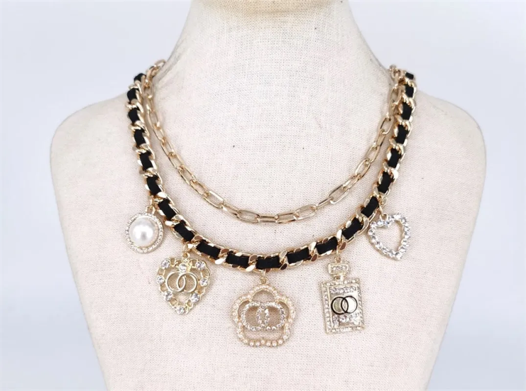 Gold Blue Flower Clear Stones ( 1187 GDBKCL ) sold by Oh My Jewelry