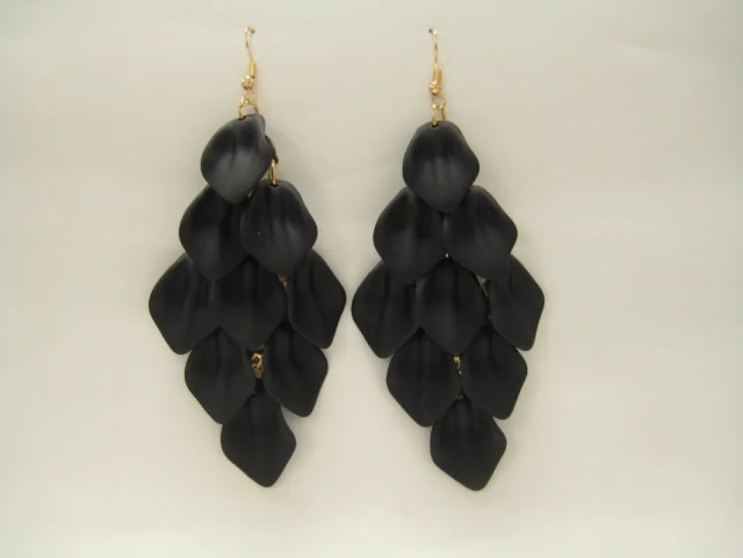 Black Dangling Earrings ( 3141 BK ) sold by Oh My Jewelry