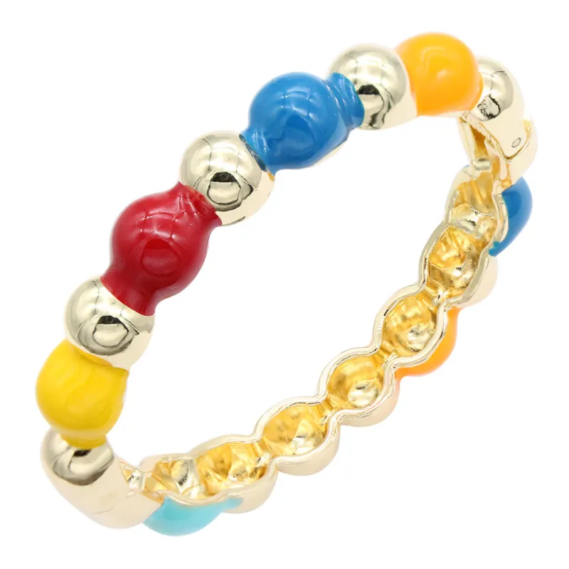 GOLD MULTICOLOR BANGLE ( 5465 GDMT ) sold by Oh My Jewelry