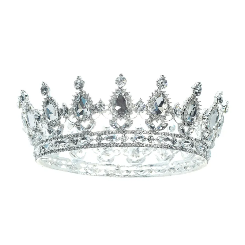 SILVER CROWN CLEAR STONES ( 60646 CRS ) sold by Oh My Jewelry