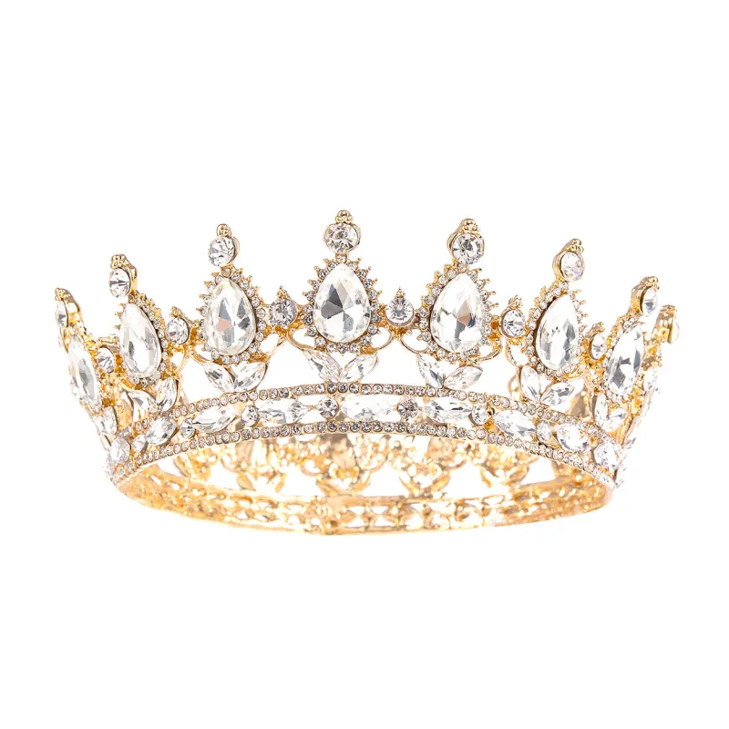 GOLD CROWN CLEAR STONES ( 60646 CRG ) sold by Oh My Jewelry