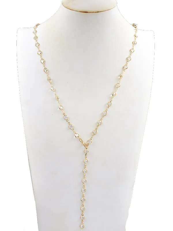 LONG GOLD NECKLACE ( 244514 G ) sold by Oh My Jewelry