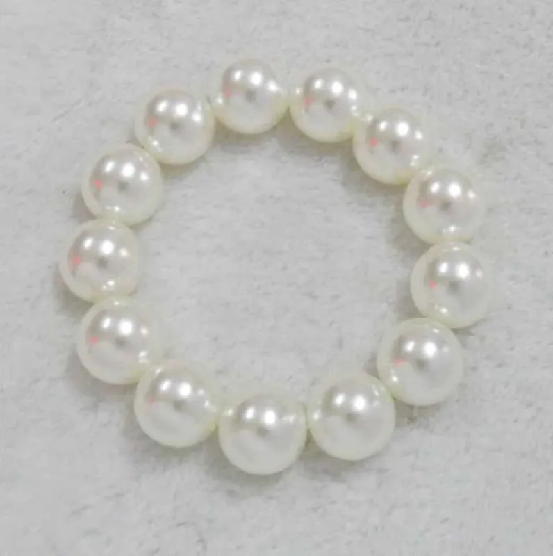 CREAM PEARL STRETCH BRACELET ( 602 CM ) sold by Oh My Jewelry