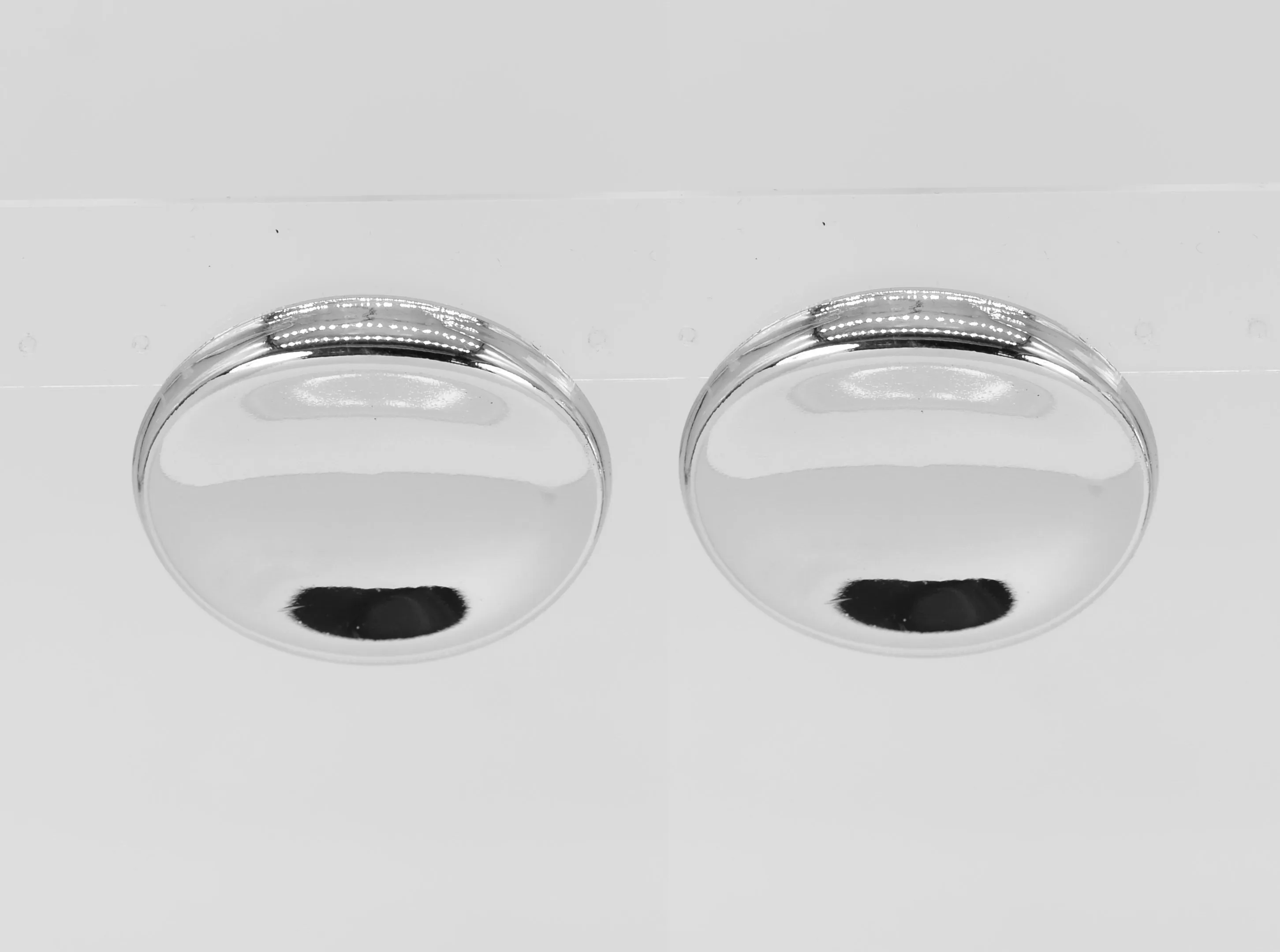 SILVER REFLECTIVE EARRINGS ( 5199 SIL ) sold by Oh My Jewelry