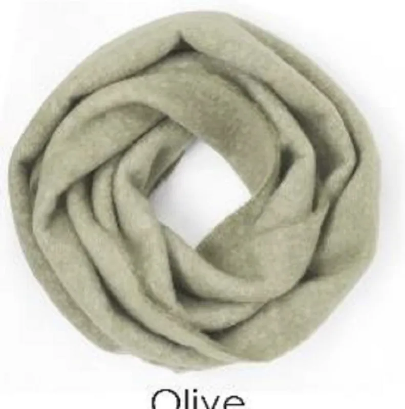 OLIVE GREEN INFINITY SCARF ( 1244 OLIVE ) sold by Oh My Jewelry
