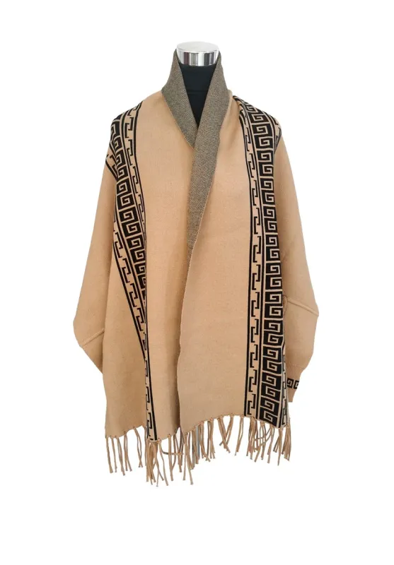 BROWN BLACK SHAWL ( 0134 BRBK ) sold by Oh My Jewelry