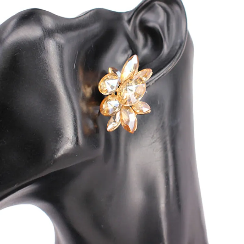 GOLD TOPAZ EARRINGS ( 8210 GDLCT ) sold by Oh My Jewelry