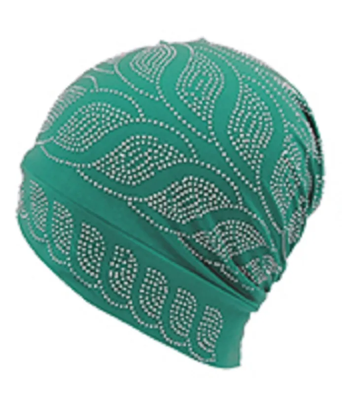 GREEN TURBAN RHINESTONES ( 1434 GN ) sold by Oh My Jewelry