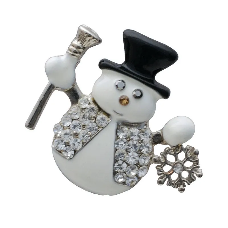 SNOWMAN LAPEL BROOCH ( 30456 ) sold by Oh My Jewelry